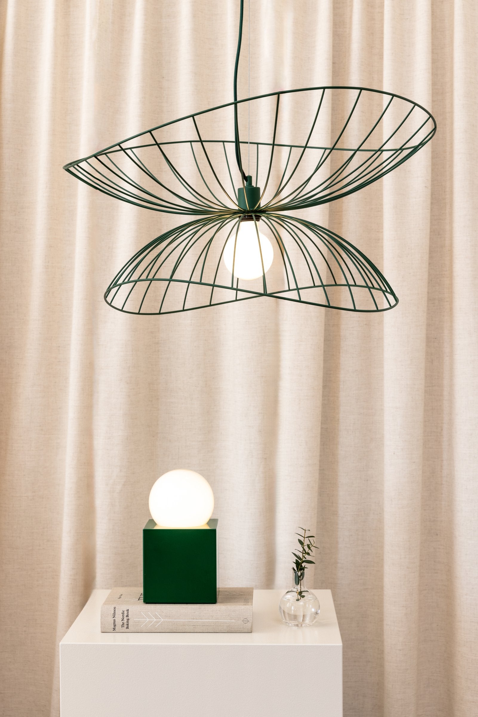 Bordslampa Bob 14 Grön