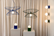 Vägglampa/Plafond Art Deco IP44 Grön/Vit