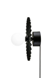 Plafond/Vägglampa Omega 35 Svart