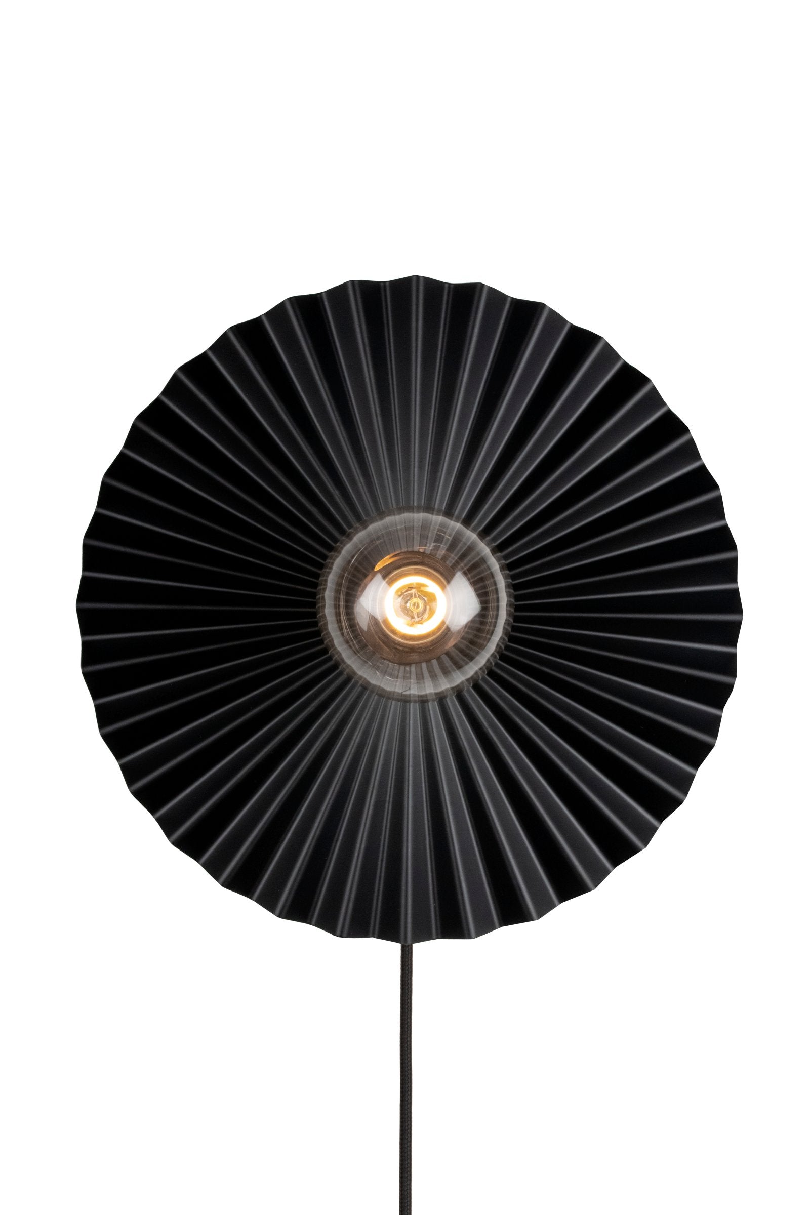 Plafond/Vägglampa Omega 35 Svart