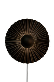 Plafond/Vägglampa Omega 35 Svart