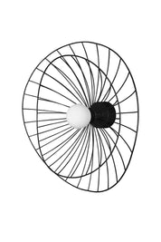 Plafond/Vägglampa Ray Svart