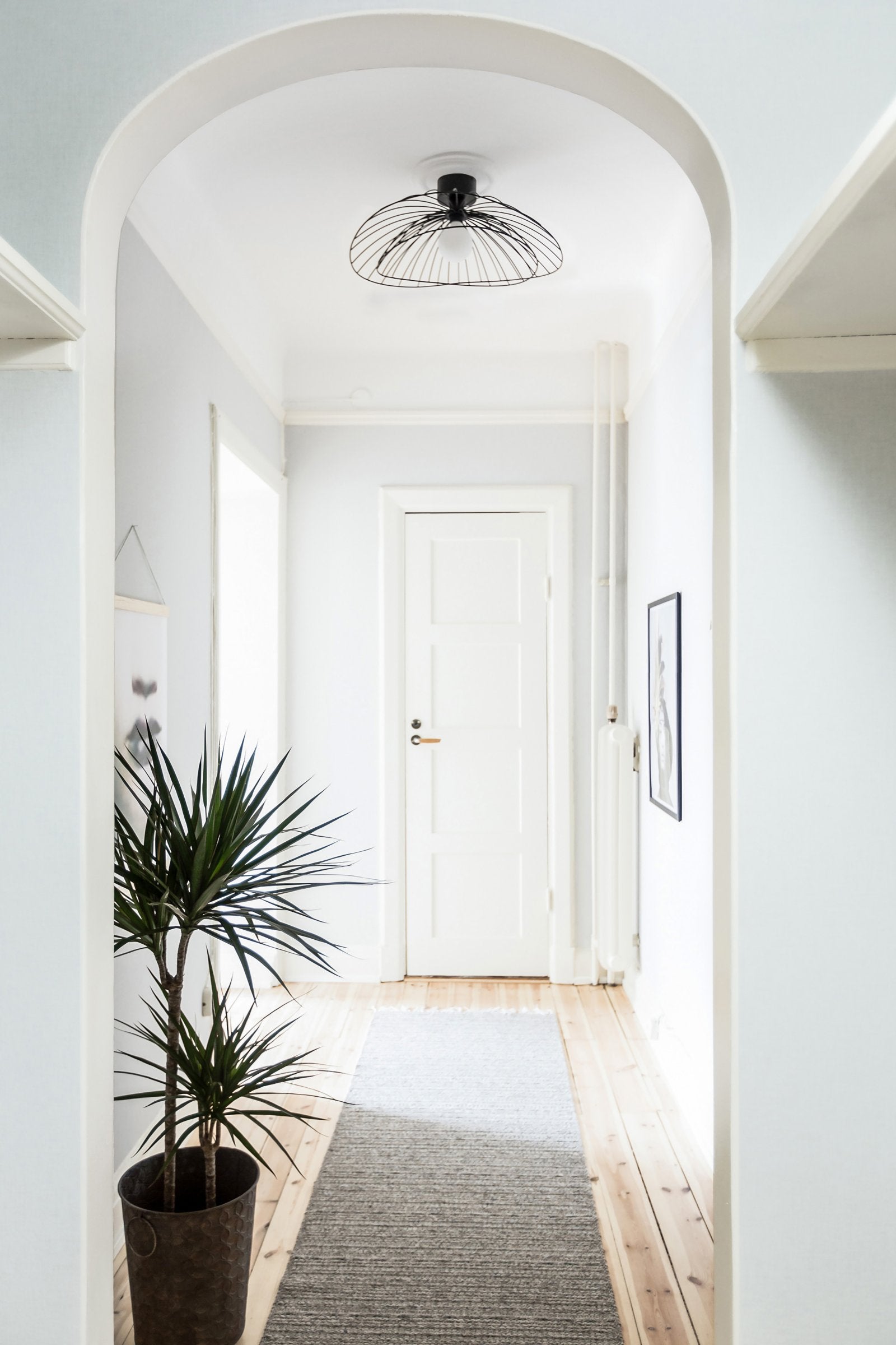 Plafond/Vägglampa Ray Svart