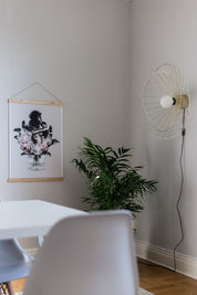 Plafond/Vägglampa Ray Borstad Mässing