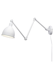 Bazar vägglampa l61.5-122.cm sandvit