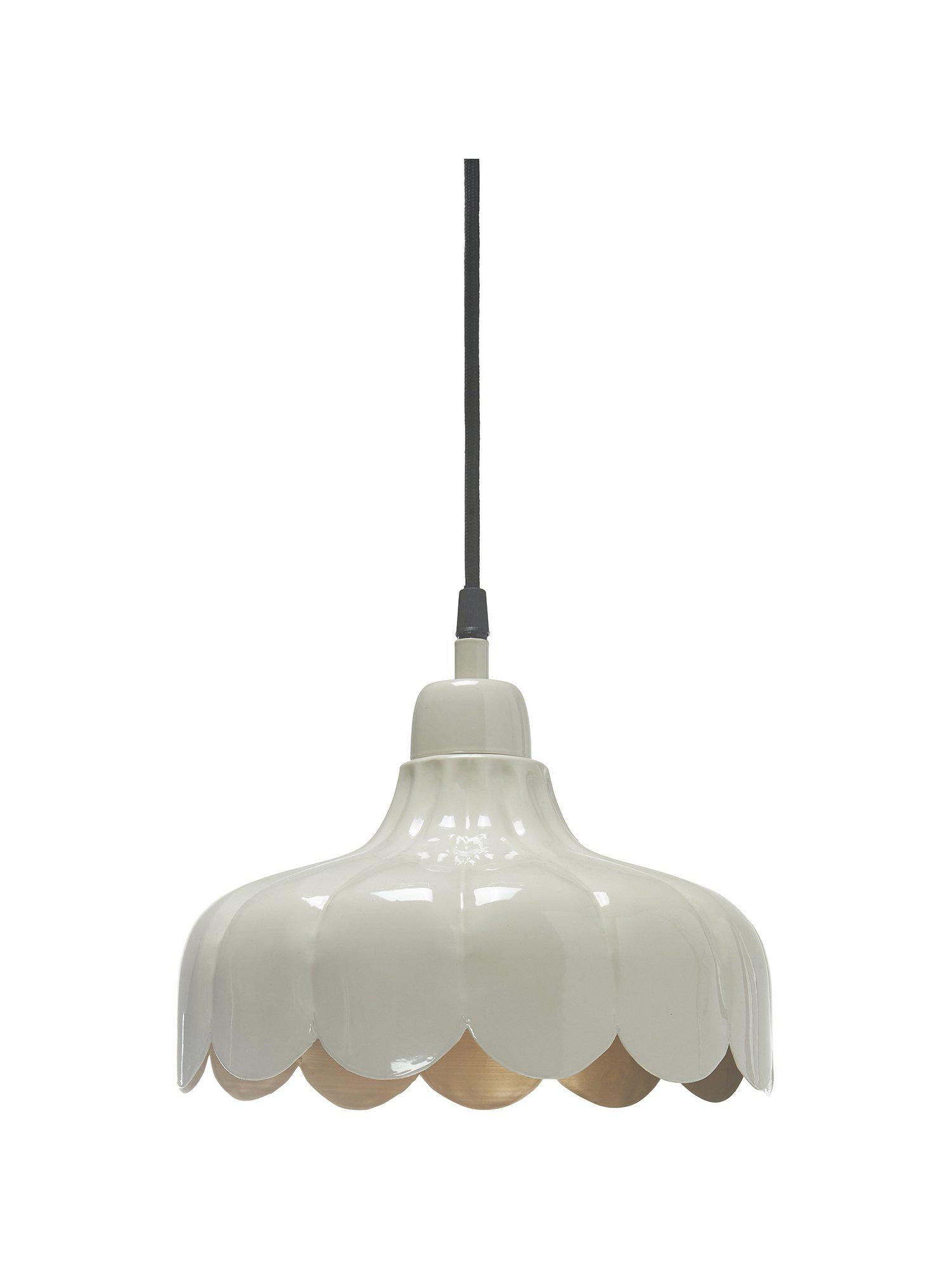 Wells Fönsterlampa Beige/guld 24cm