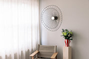 Plafond/Vägglampa Ray 85 Svart