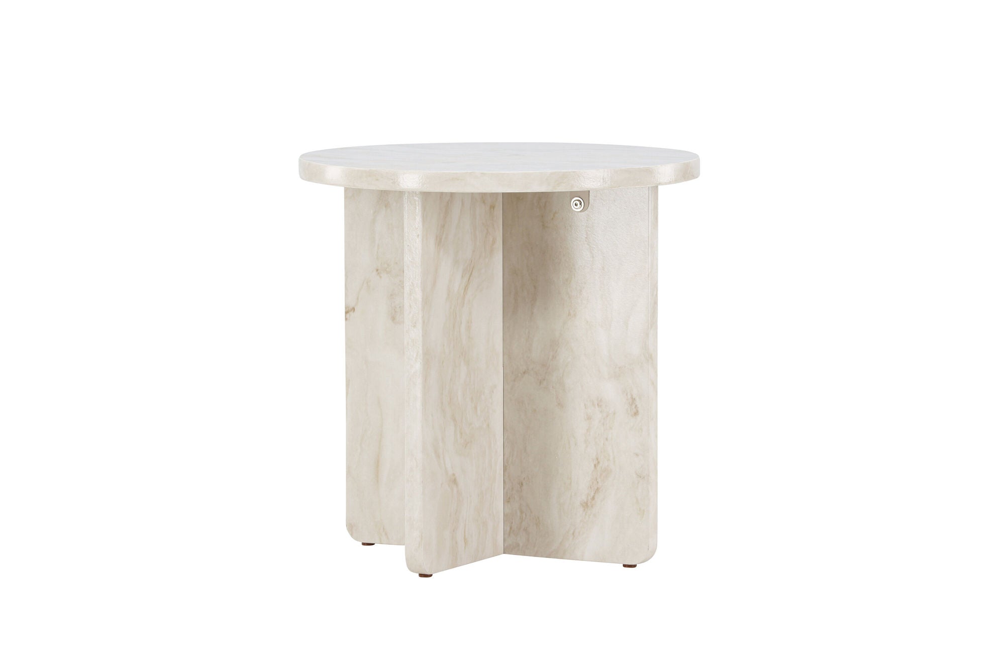 Ålesund Sidobord ø50, Beige