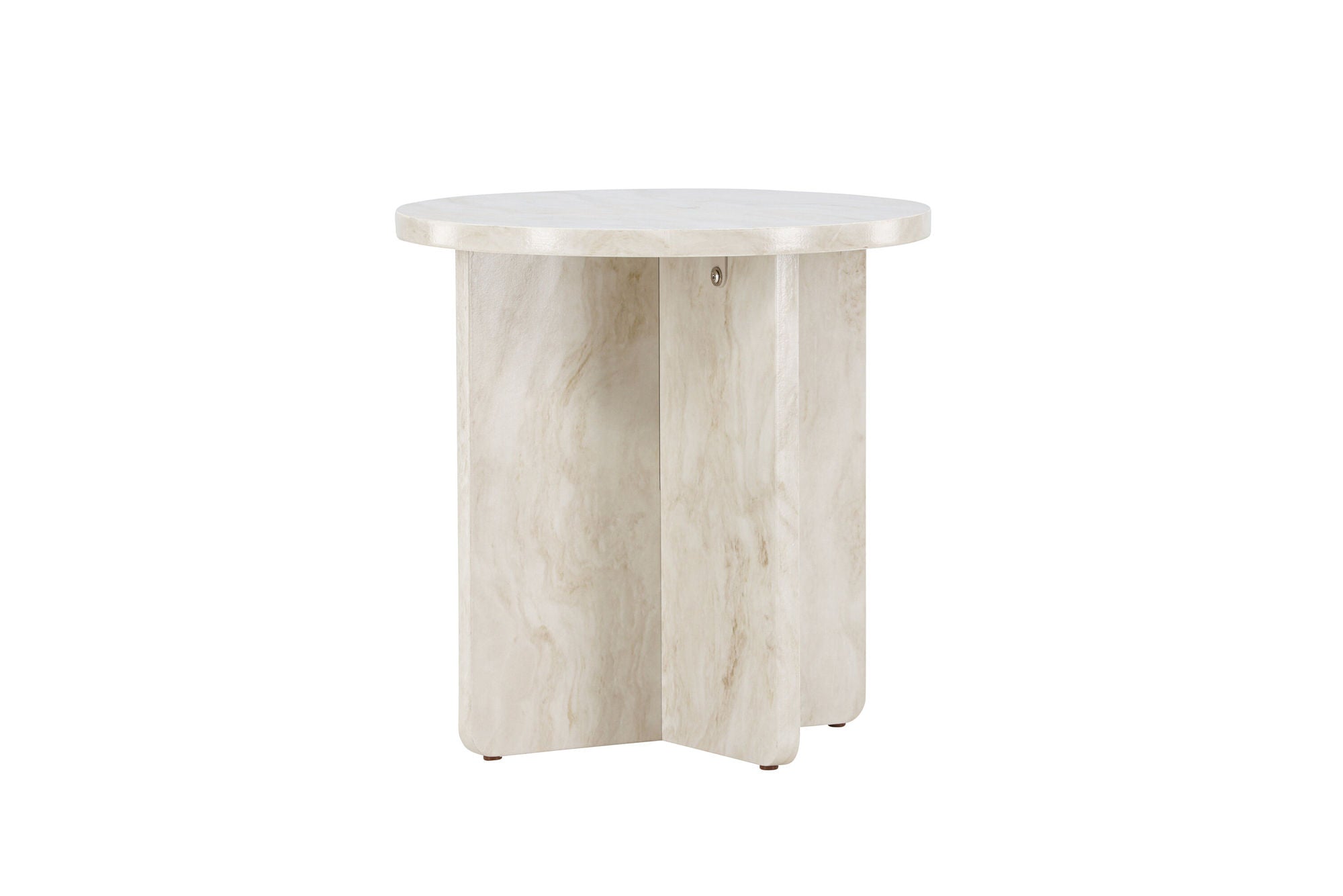 Ålesund Sidobord ø50, Beige