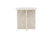 Ålesund Sidobord ø50, Beige