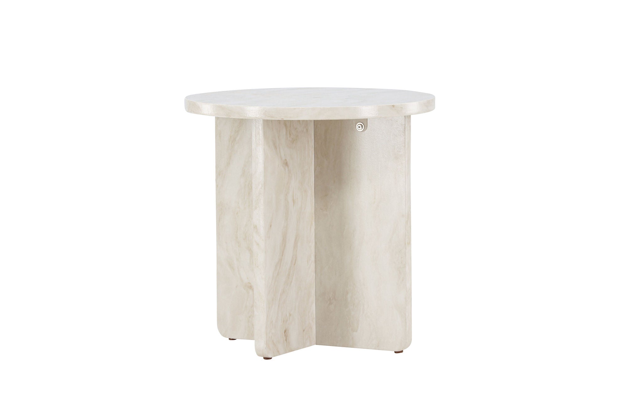 Ålesund Sidobord ø50, Beige