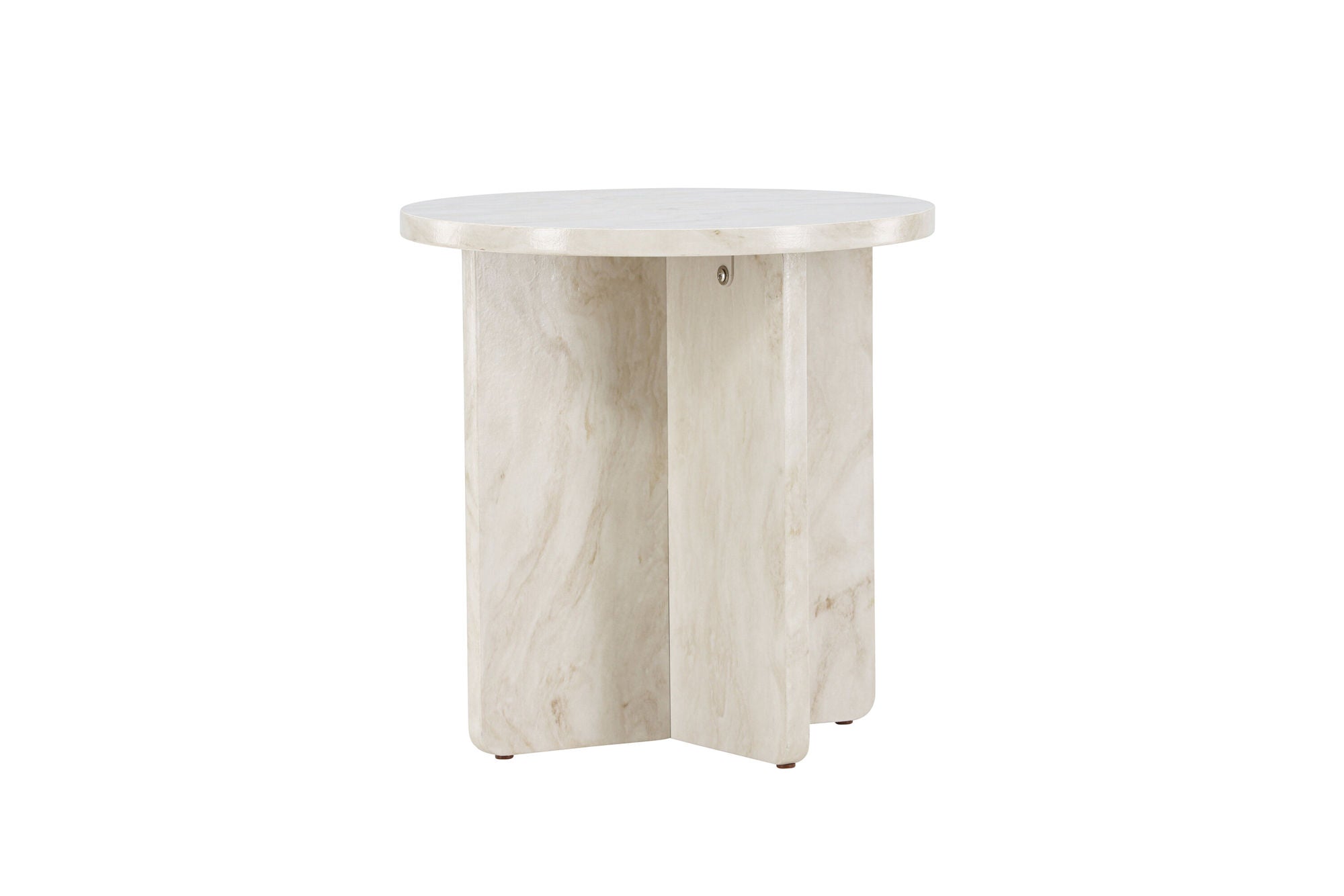 Ålesund Sidobord ø50, Beige
