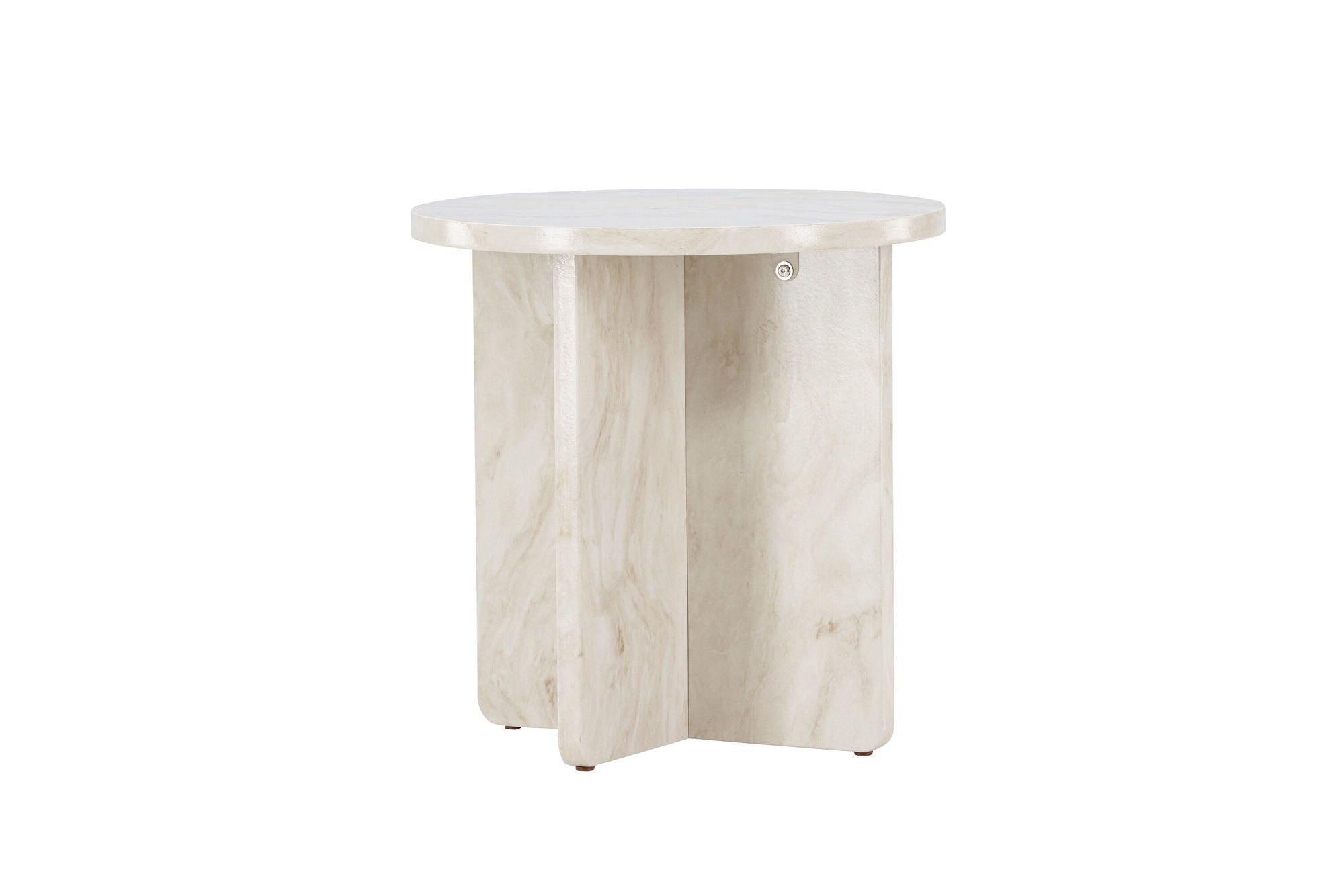 Ålesund Sidobord ø50, Beige