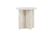 Ålesund Sidobord ø50, Beige