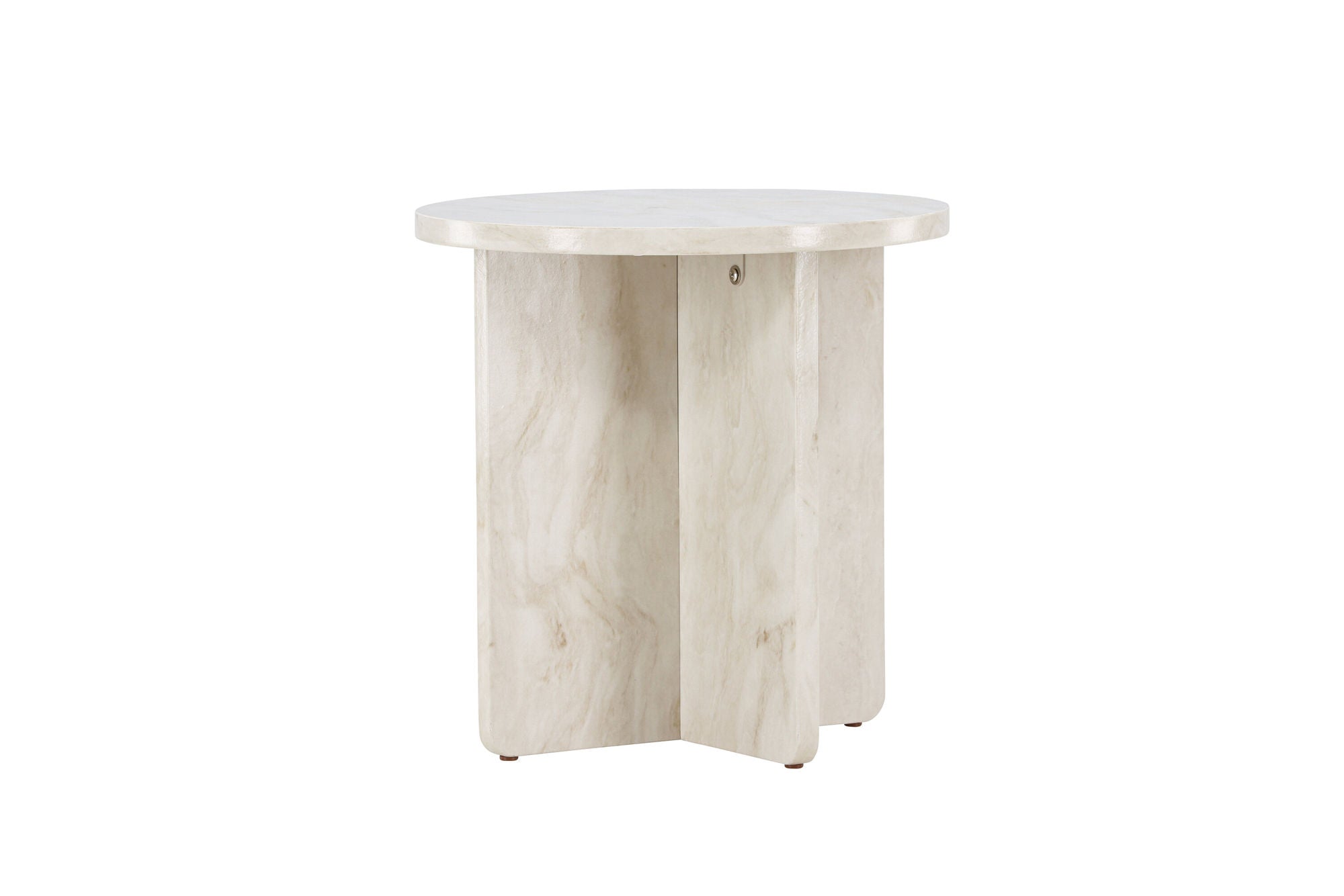 Ålesund Sidobord ø50, Beige