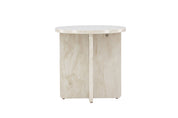 Ålesund Sidobord ø50, Beige