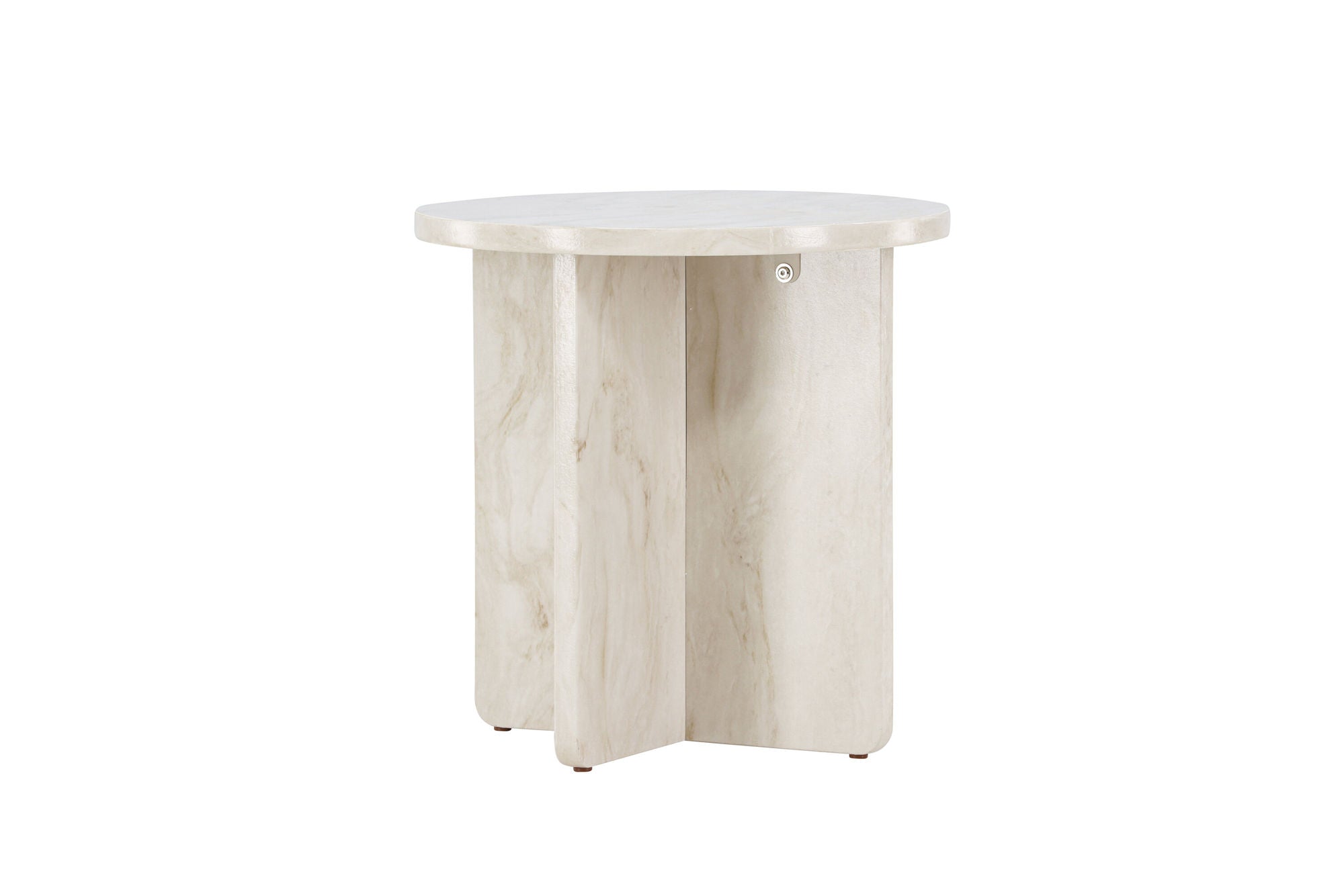 Ålesund Sidobord ø50, Beige