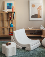 Moon Barnfåtölj, Cream White