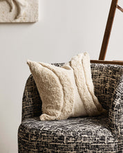 BOMU Loungestol, Svart/Vit