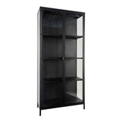 Brisbane vitrinskåp H175x80, Svart