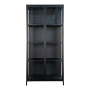Brisbane vitrinskåp H175x80, Svart