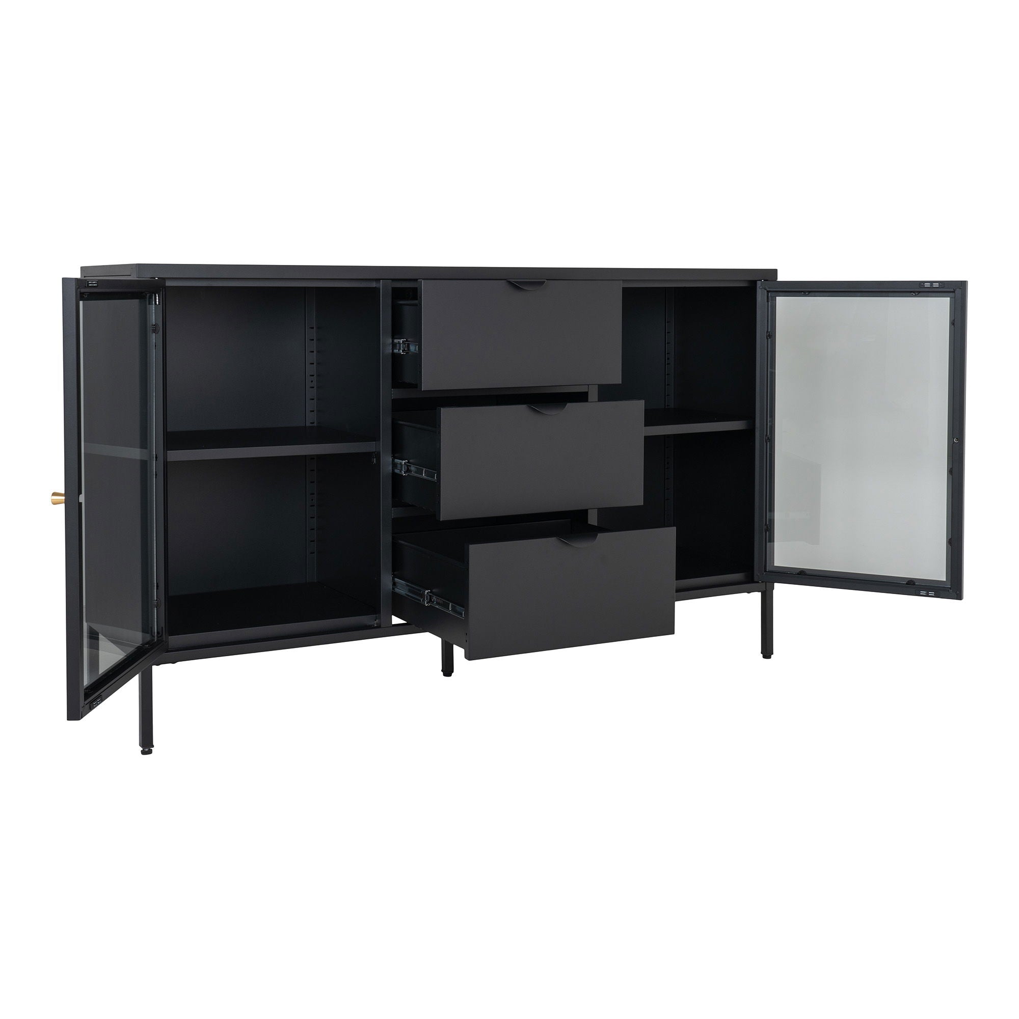 Dalby sideboard, Svart