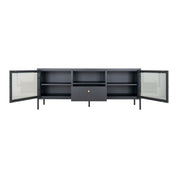 Dalby tv-bänk 150cm, Svart