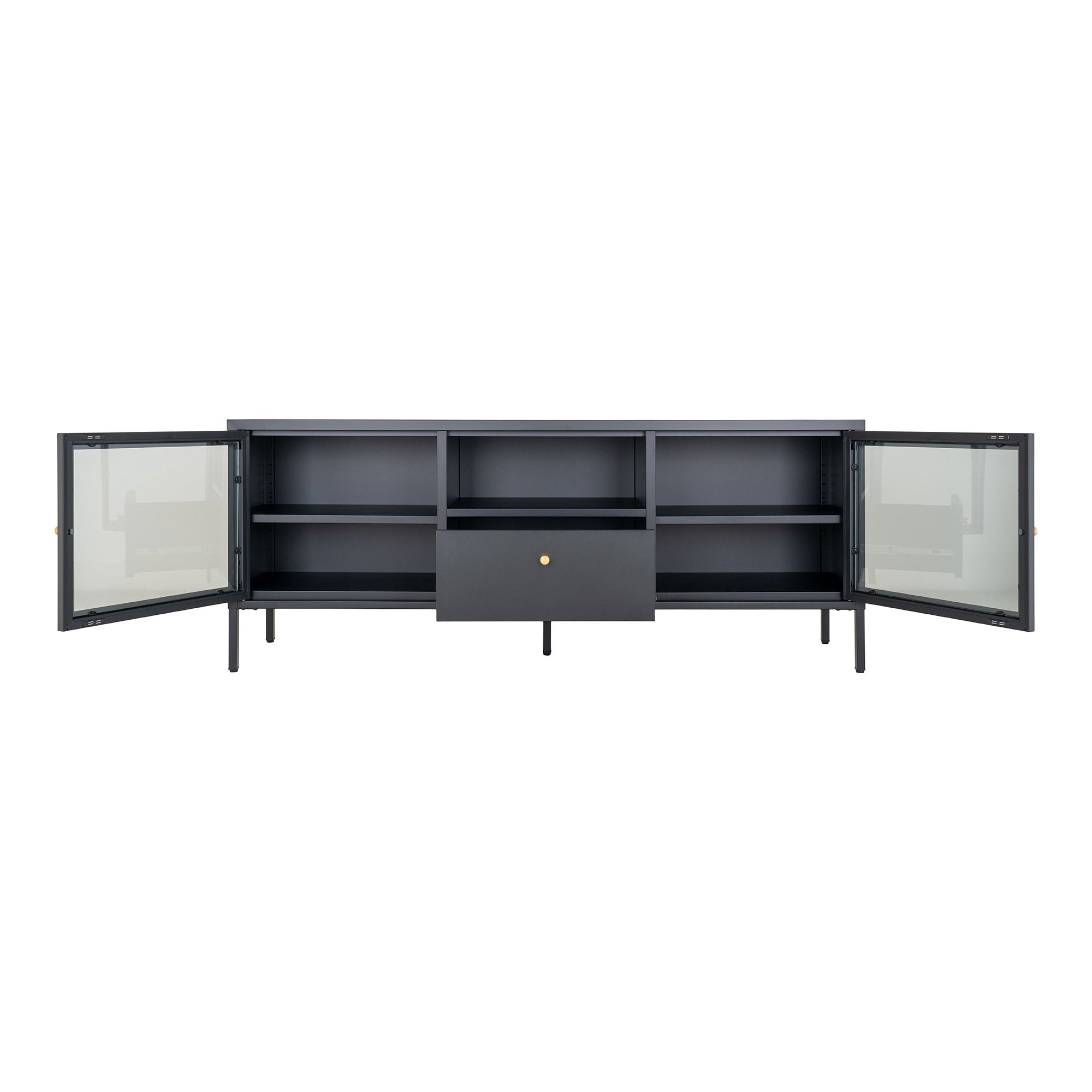 Dalby tv-bänk 150cm, Svart
