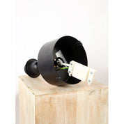 Bacup takkopp Svart 12cm