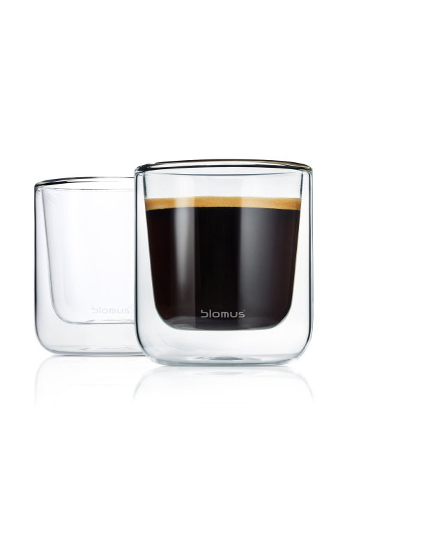 Nero Kaffeglas 200 ml, 2-Pack
