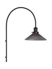 August Vägglampa Svart 25cm