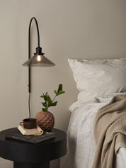 August Vägglampa Svart 25cm