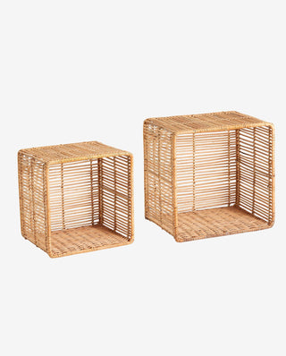 ZEYA Förvaringslådor, 2-Pack