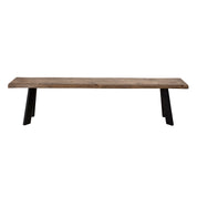 Raw Sittbänk Ek 190cm, Brun
