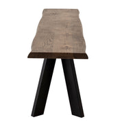Raw Sittbänk Ek 190cm, Brun