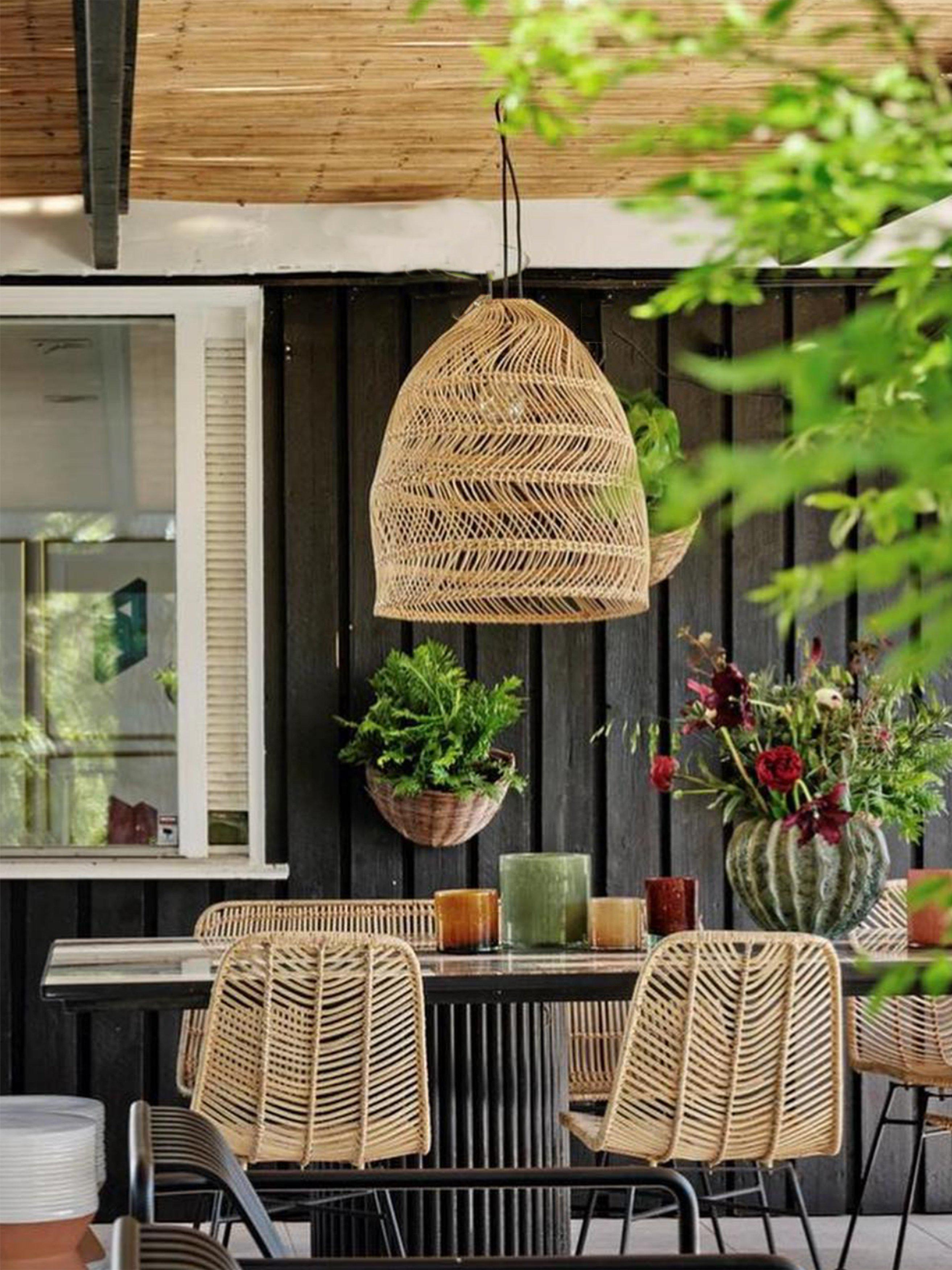 Maja Outdoor Wicker Natural 45cm