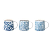 Molly Muggar 3-Pack, Blue, Stoneware