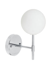 Sigma S vägglampa Krom Opal, 25cm
