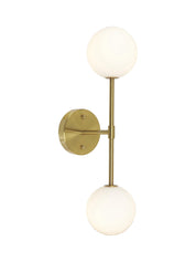 Sigma D vägglampa Guld Opal, 49cm