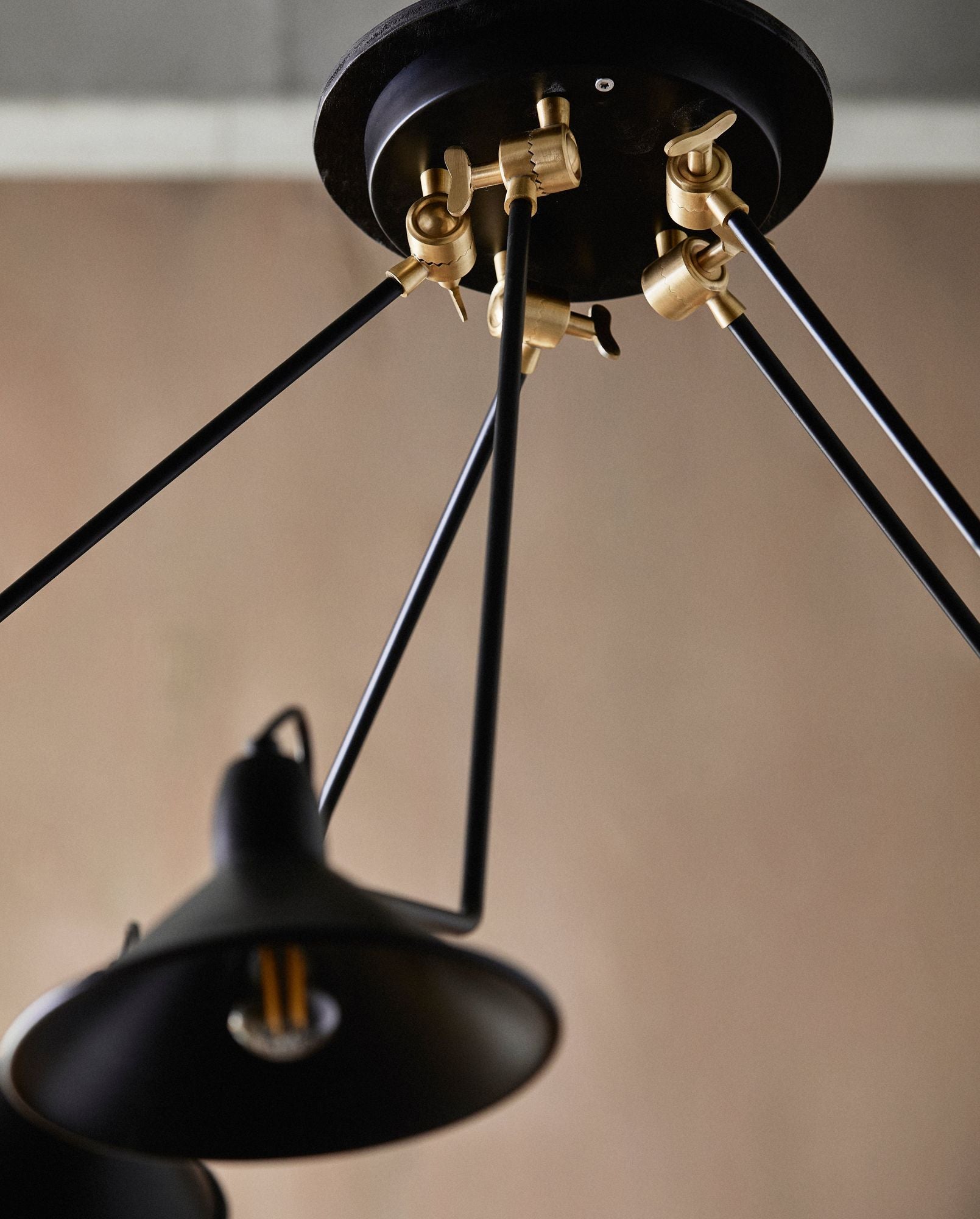 BRIMO Taklampa, Svart