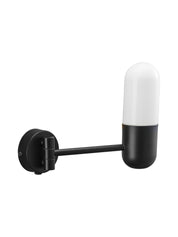 Zeta Vägglampa IP44 Mattsvart 23cm