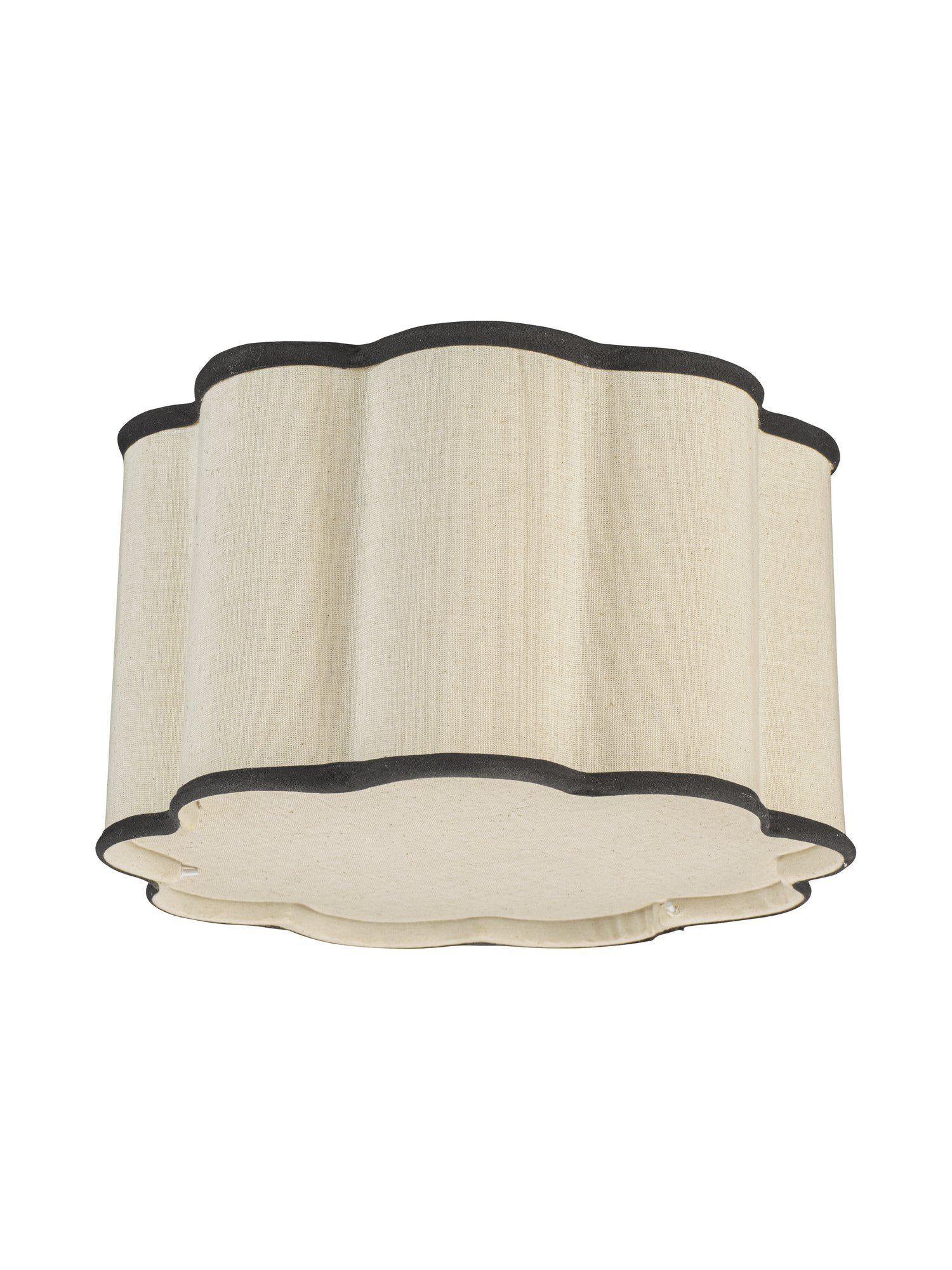 Judy plafond Natur/svart 35cm