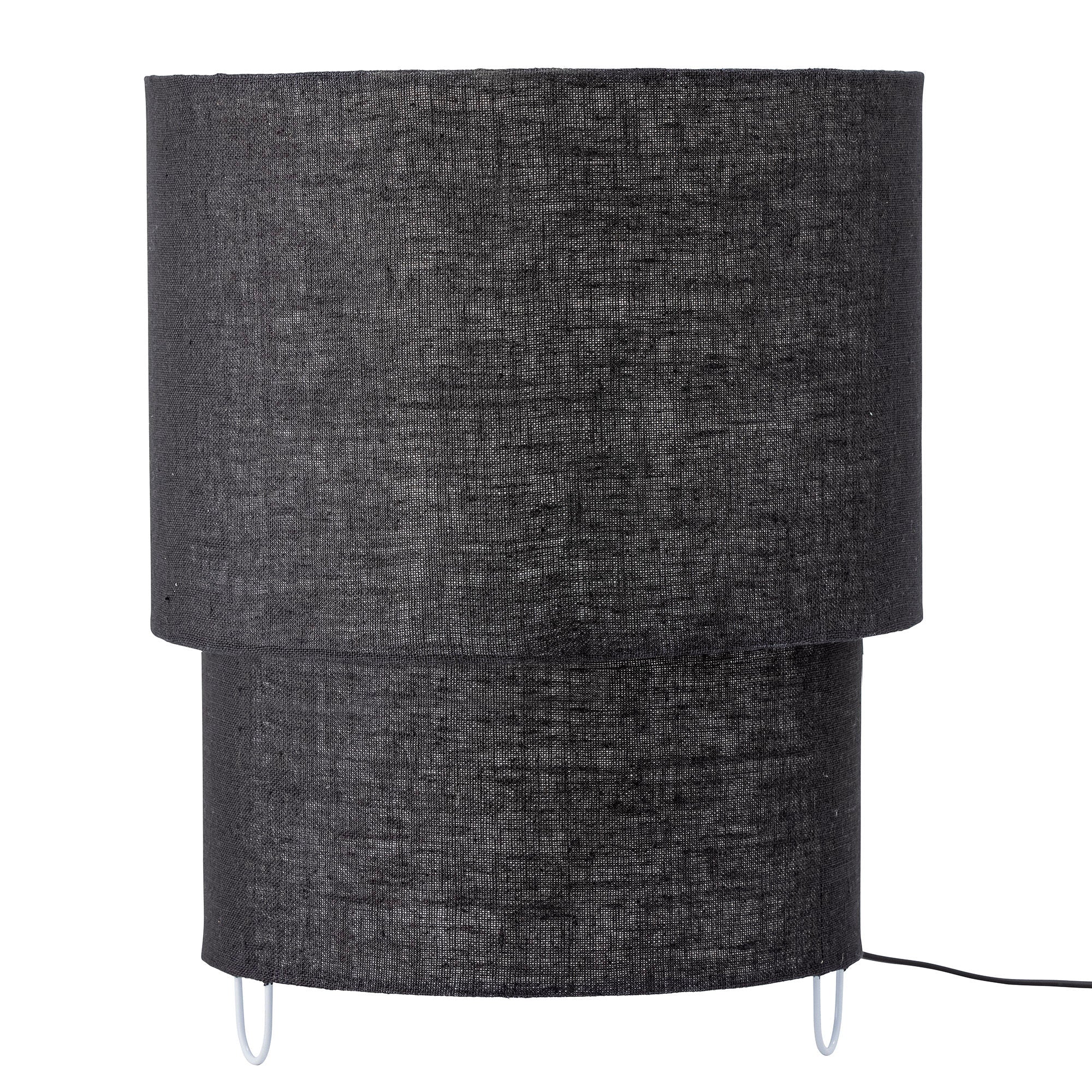 Zalt Bordslampa Linne, Svart