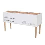 Salam Boklåda 50x90, Vit