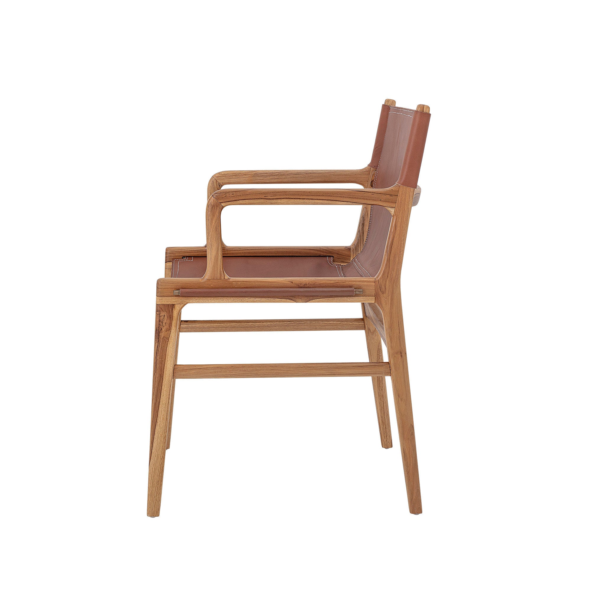 Ollie Loungestol Läder, Brun