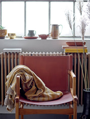 Ollie Loungestol Läder, Brun