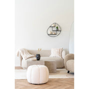 Galena pläd 180x130, Vit