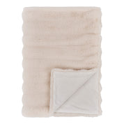 Galena pläd 180x130, Vit
