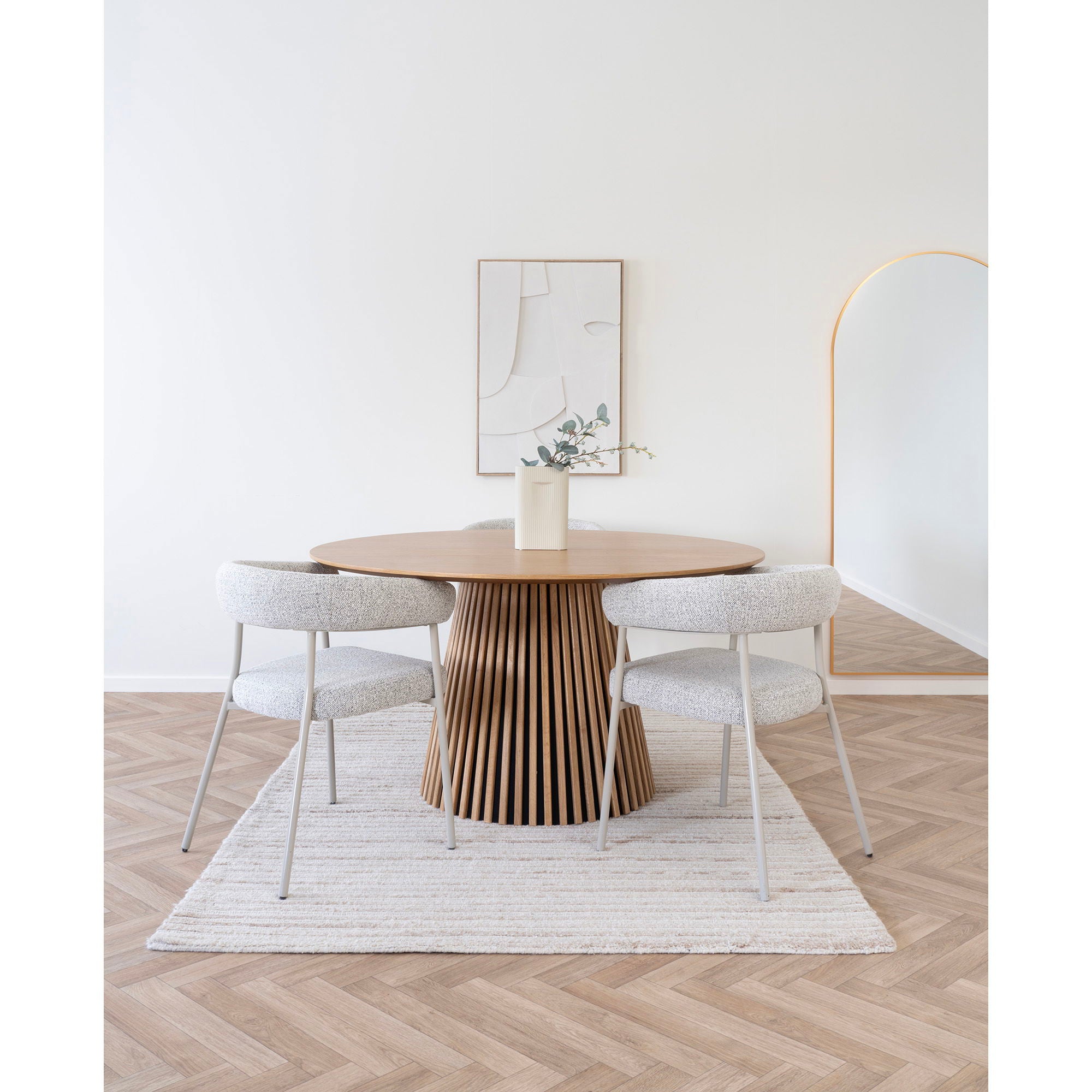 Mango matta 160x230, Ivory