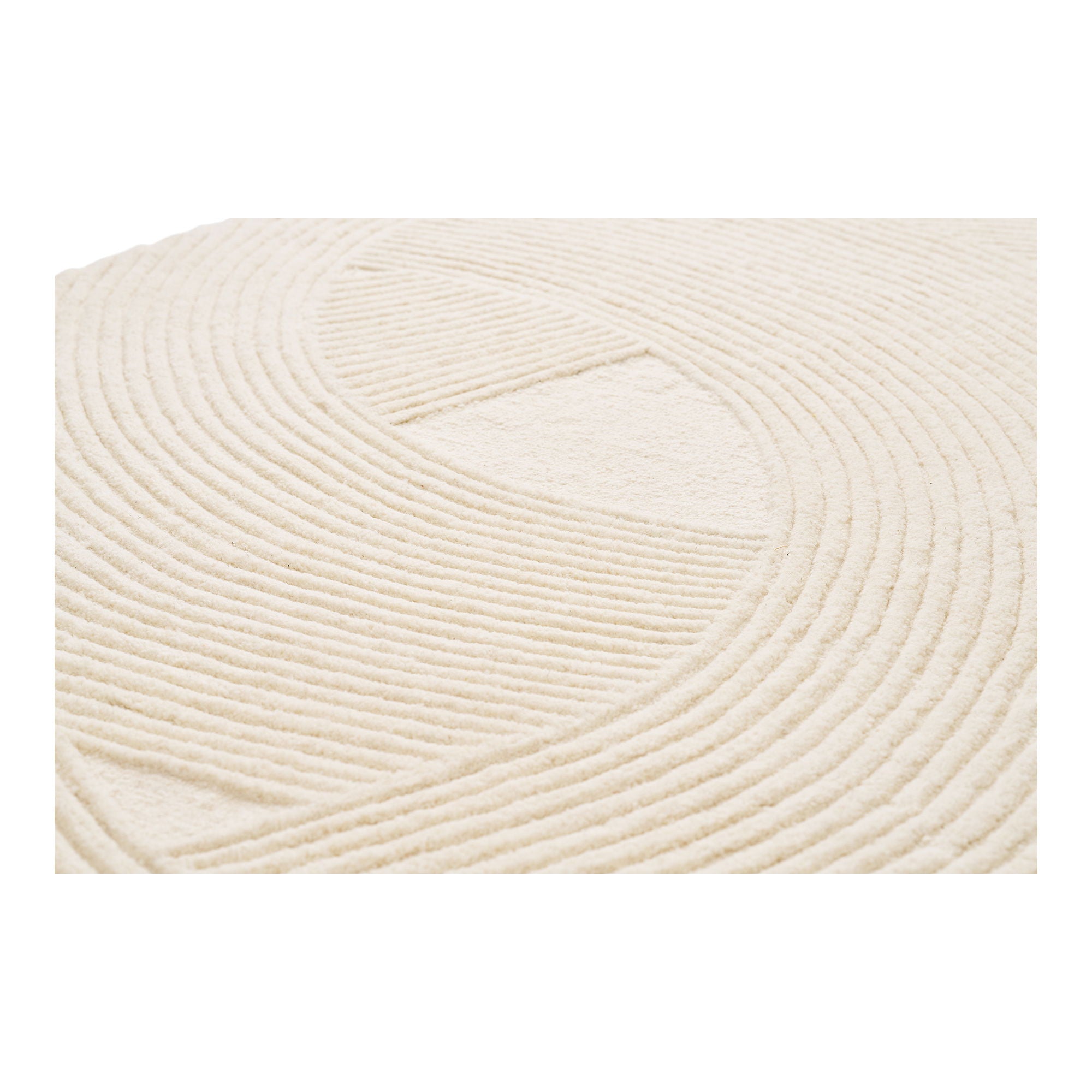 Pune Ullmatta 200x300, Ivory